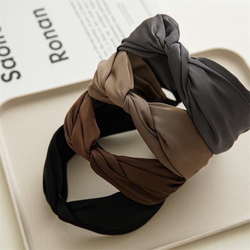 Haarband met Brede Rand - Zomerse Vintage Hoofdband - Perfect voor Gezicht Wassen en Uitgaan - Veelzijdige Haaraccessoire voor Vrouwen