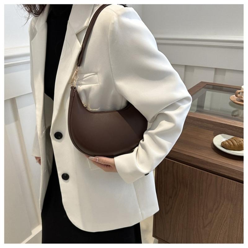 2024 Shoulder Bags Crescent Bag Fashion Armpit Bag for Girl Women Handbag Underarm Bag