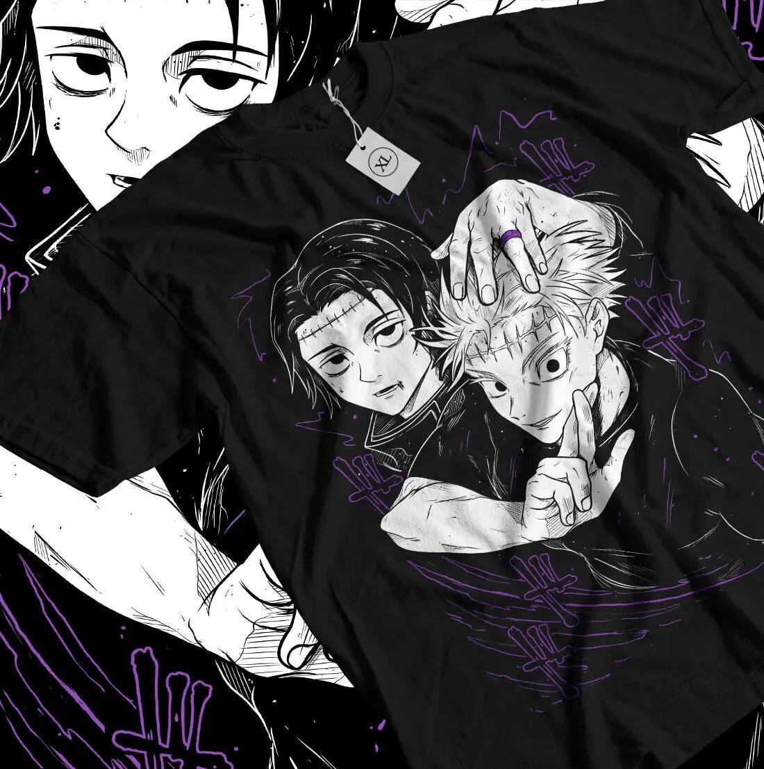 

Gojo Yuta T-Shirt Jujutsu Kaisen Satoru Gojo Girl Horror Anime Shirt All Size Y2k Top Women Clothing Graphic T Shirts 4XL