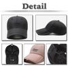 sun CZA096 [White Fang] Cap, hat, sports, protection, running, simple, casual, men's, women's, (dark gray)