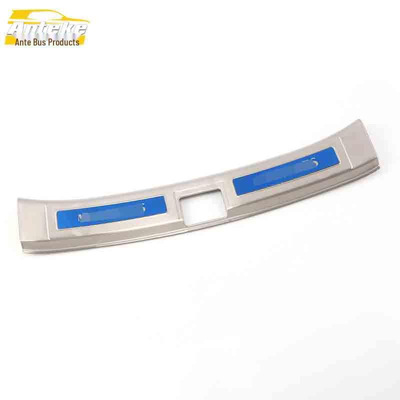 Накладка на задний бампер MG ZS из нержавеющей стали, защита багажника, педаль-аксессуар.