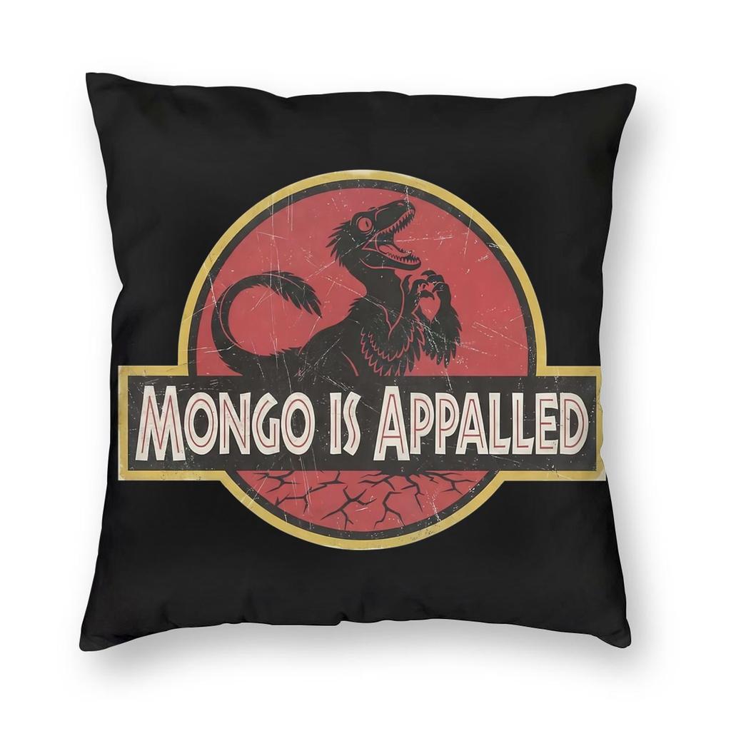 Mongo Is Appalled Pillowcase Printed Polyester Cushion Cover Decorative Dungeon Crawler Carl Throw Pillow Case Cover Home Zipper
