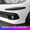 4 Stück Auto Stoßstangenschutzleiste Schutz Eckschutzleisten Kratzschutz Aufprallschutz Autozubehör