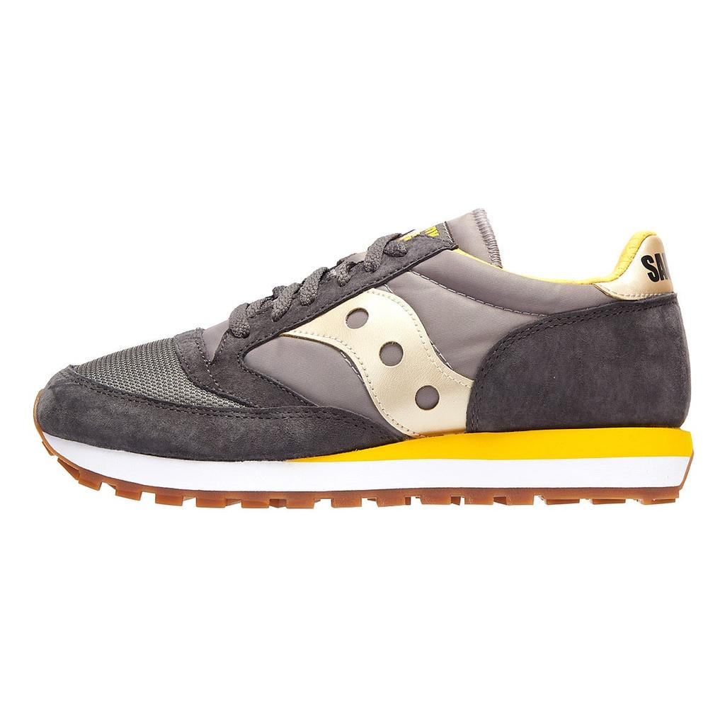 saucony jazz grey yellow