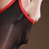 Plus Size Sexy Women Aurora Ultra-Thin Transparent Waist Pantyhose Seamless Crotch Party Dance Tights Fashion Legging