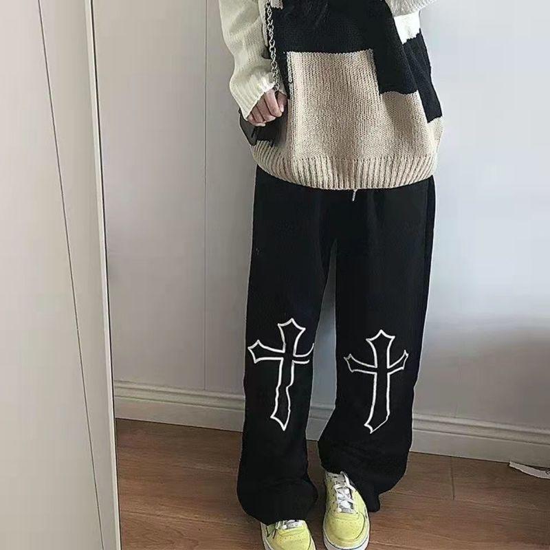 Baggy Wide Leg Pants Women Harajuku  Grunge Trousers  Fashion Clothes