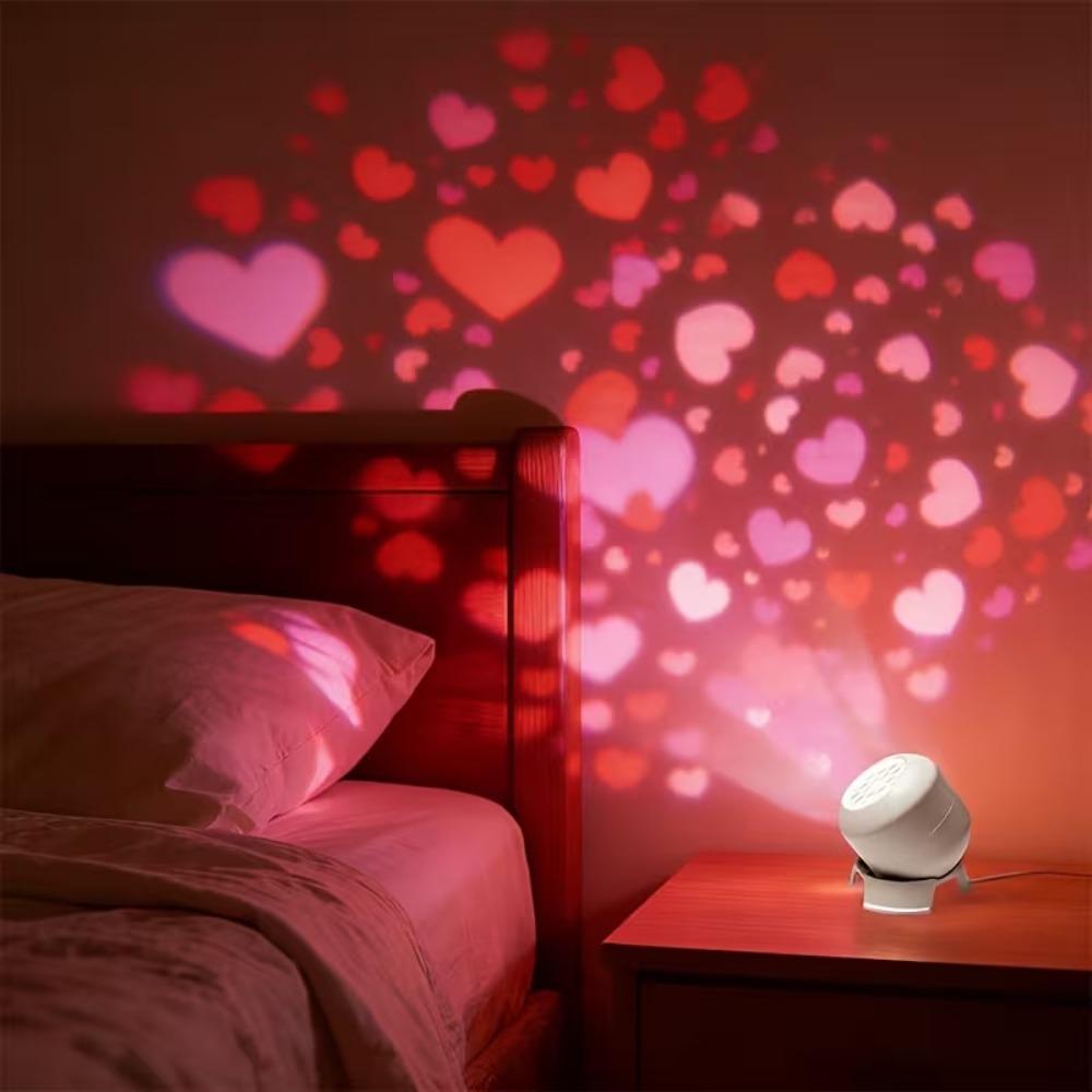 **Luz de Projeção LED de Natal Múltiplos Padrões Coloridos Giratórios Decoração Ambiente de Halloween**
