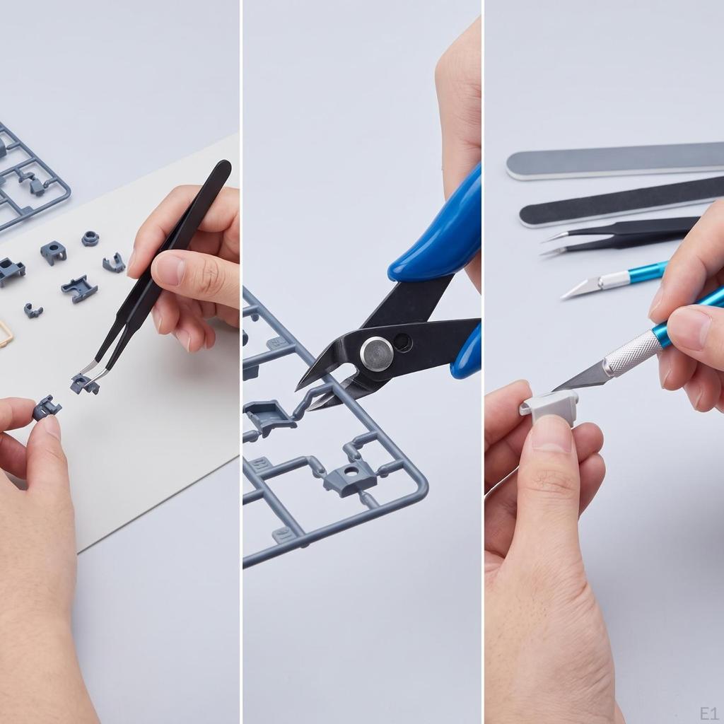 Precision Model Assembly Tool Kit | Compact Portable Design, Building Set, for Desktop