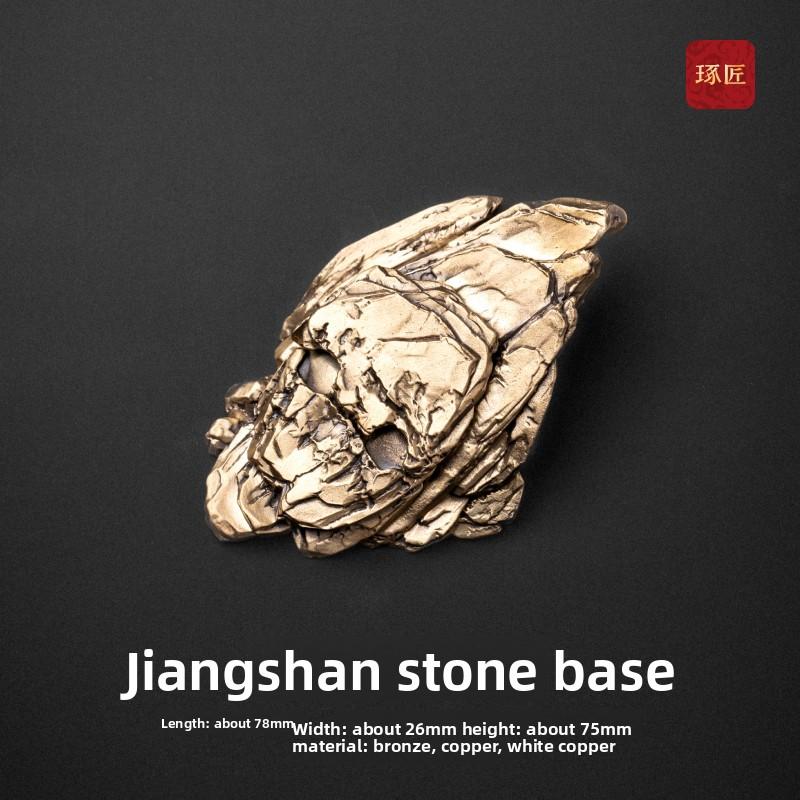 

Craftsman s Horse Yingfu Ornament Office Tabletop Success Ornament Movable Birthday Horse Handle Jiangshan Stone Base