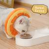 Adjustable Cat Cone Collar Soft, Cute Cat Donut Collar After Surgery, Kitten Recovery Cones to Stop Licking