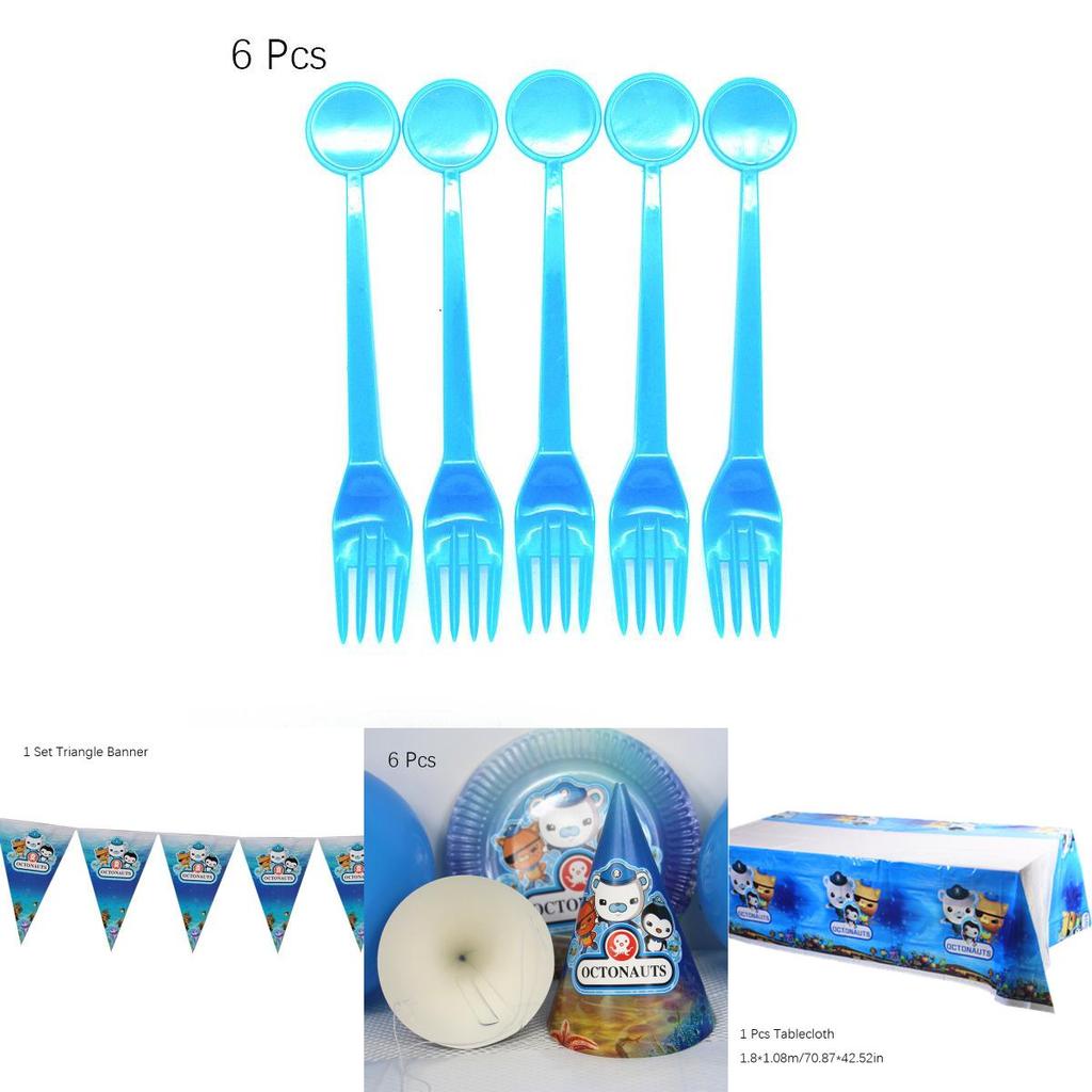 Colorful Octonauts Kids Birthday Party Supplies Set For A Joyful Celebration