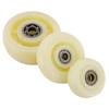 Mashifu White Heavy-Duty Nylon Industrial Caster Wheel