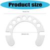 Quickly Bike Headsets Spacer Shims 1mm to 5mm Regulable Metal Spacers for Cycling Accessories