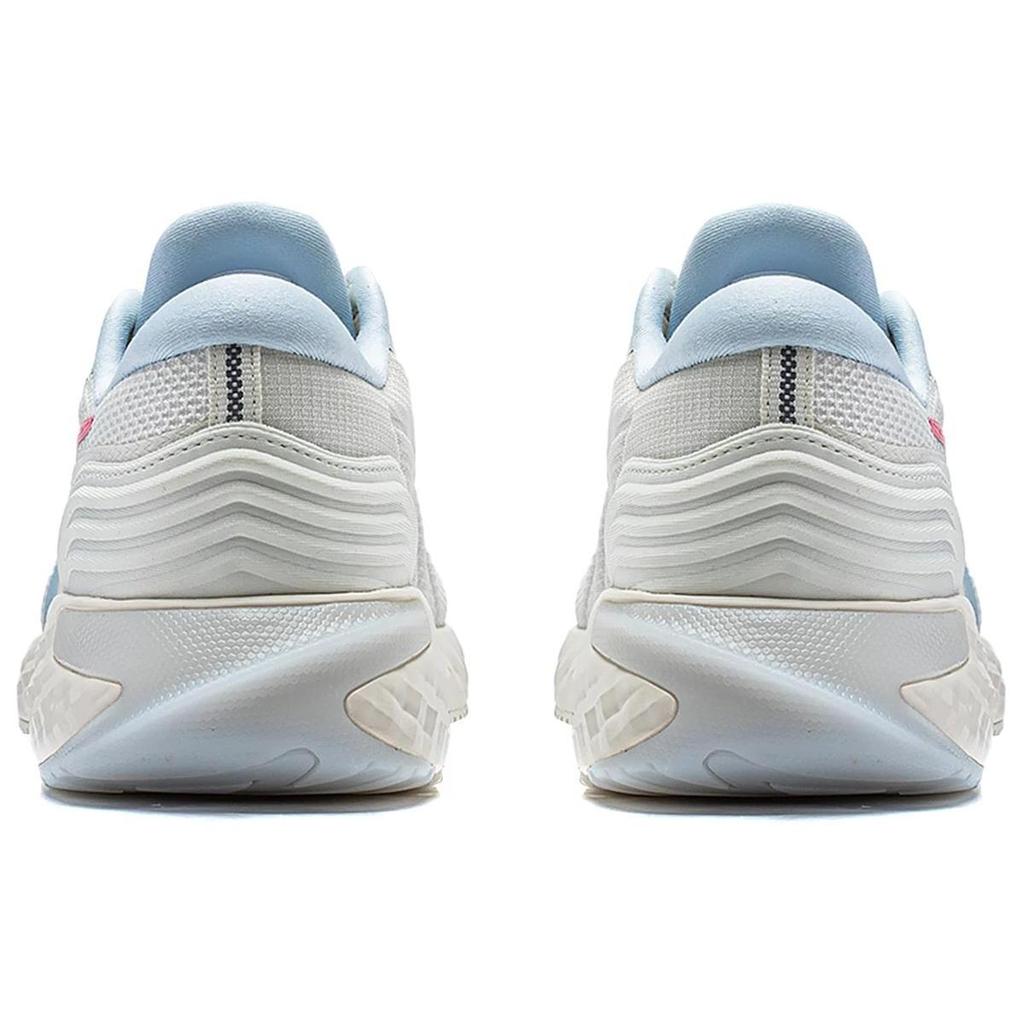 Li Ning Cloud Shield Dämpfung Reflektierend Rückprall Niedriger Schaft Laufschuhe Damen Ecru ARST058-3