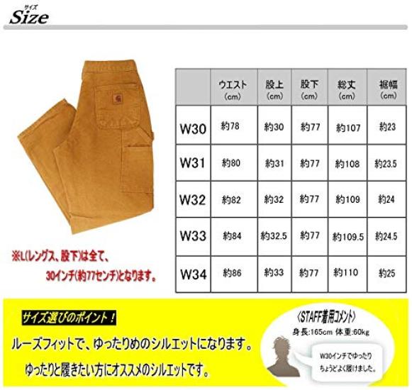 Washed Duck Painter Pants B11 [Carhartt] (W30)