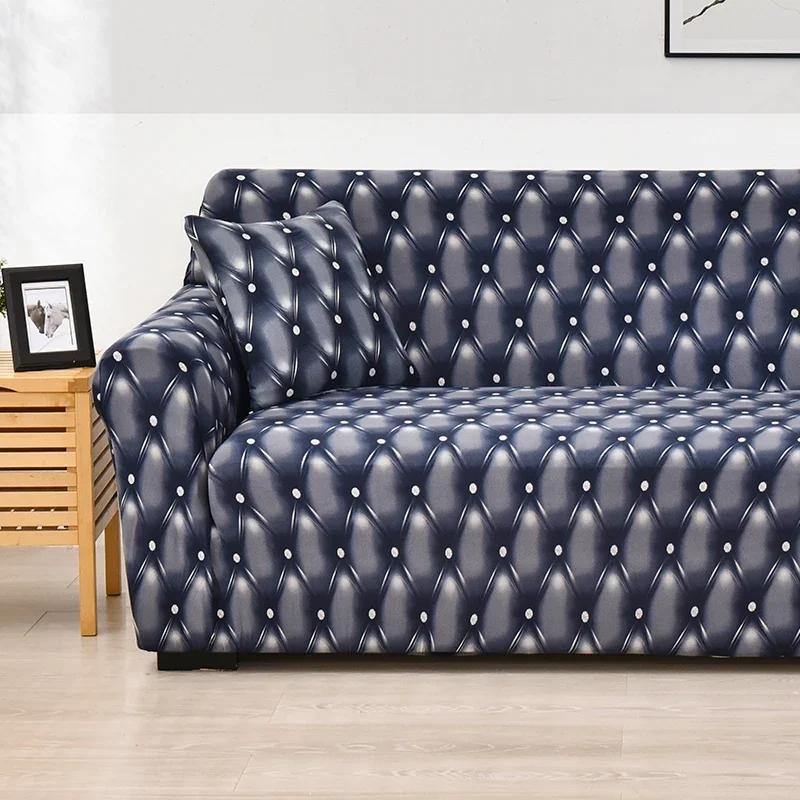 

Эластичный чехол для дивана с крестообразным узором, эластичные универсальные чехлы для диванов для гостиной, чехлы для диванов, чехлы для диванов на двоих 1-seat 90-140cm