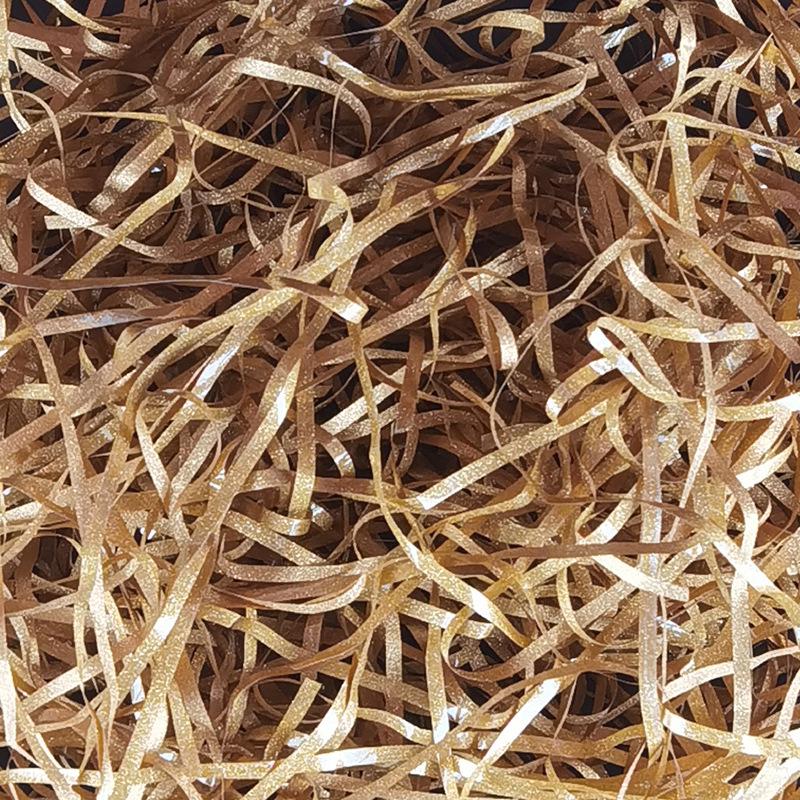 Glitter Raffia Paper Shreds for Wedding Gift Candy Box Packaging
