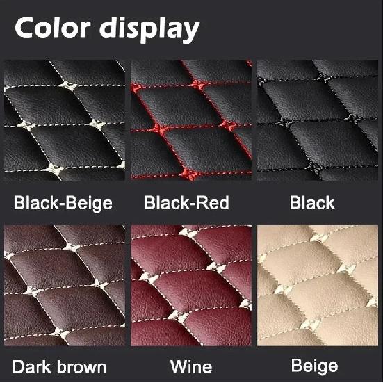 Car Trunk Mats For Chevrolet Camaro Coupe 2016 2017 2018 Covers Cargo Liner Carpet Interior Accessories Vehicle
