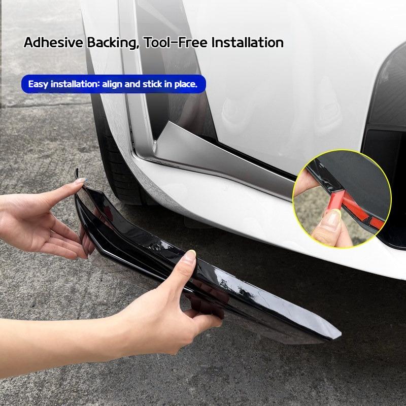 For BMW X3 G45 2025-2026 Front Bumper Guard Corner Anti-collision Strip, Bumper Protection Cover Corner Anti-scratch Decoration