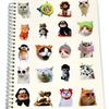 100Pcs DIY Cat Stickers PVC Kawaii Stickers Cute Funny Stickers  Kids Sticker