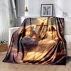 Holy Spirit Cross and Sacred Book Print Blanket Warm Soft Fluffy Kids Adult Sofa Bed Throw Blanket Outdoor Travel Camping RV