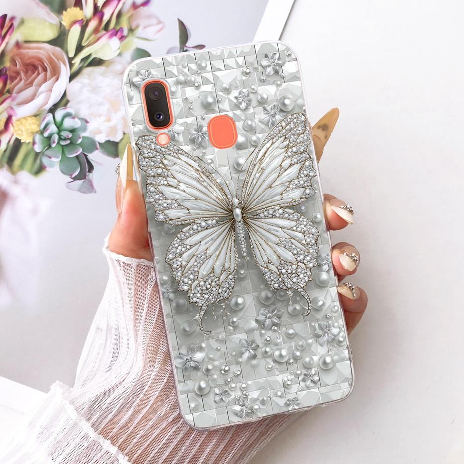 For Samsung Galaxy A20 A20e A20s Case Cute Lion Fashion Painted Cover Soft Silicone Case For Samsung A20 A 20 s Galaxy A20e Bags