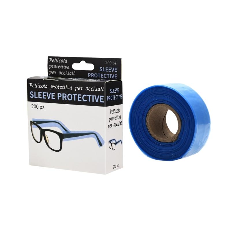 

Bulk 200 Plastic Temple Protectors Universal Glasses During Perm Dyeing Process Anti Corrosion Sleeves синій