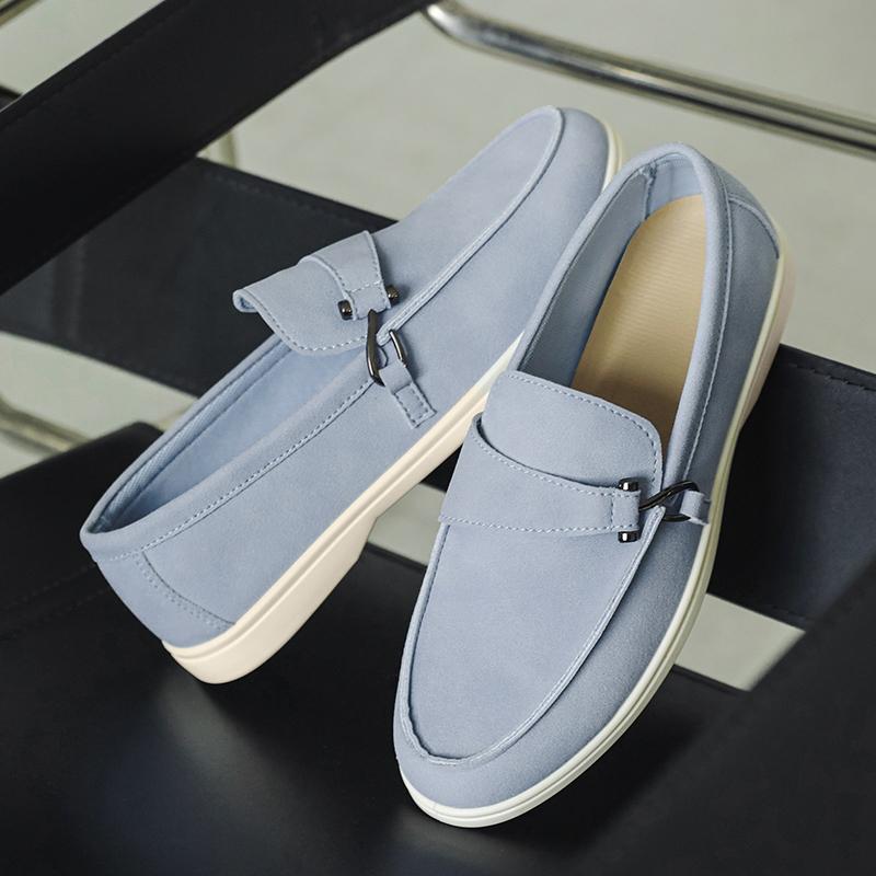 2025 Classics Men's Slip On Loafers Lightweight Breathable Flats Non Slip Comfort Daily Casual Soft Sole Outdoor Walking Shoes