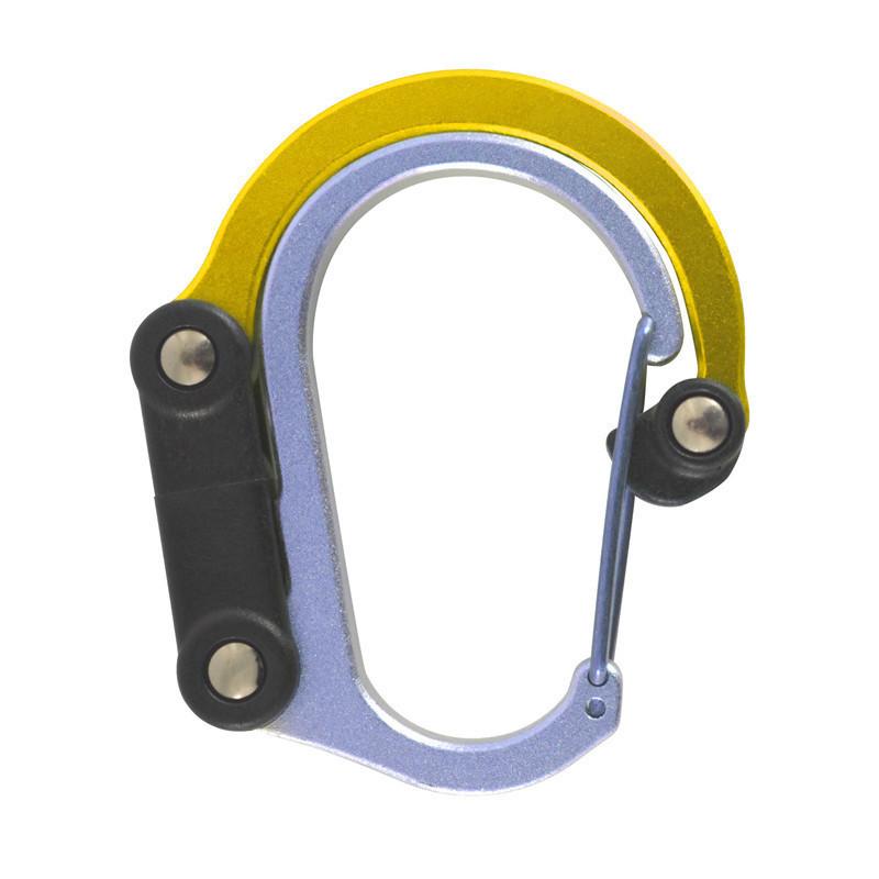1Pcs Aluminum Alloy Hook D-Type Multifunctional Hook Outdoor 360 Degree  Rotatable Quick Release Fishing And Camping Buckle