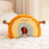 Minimalist style star pillow, cute sun cloud plush toy, bedside waist pillow, sleeping doll