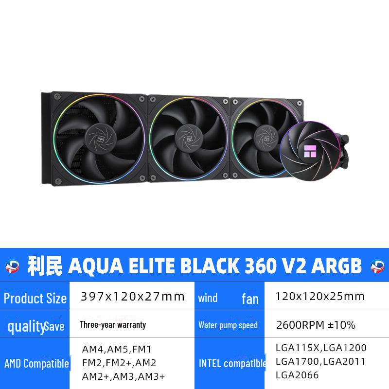 Thermalright AE240/AE360 V2 ARGB Schwarz & Weiß All-In-One Wasserkühlung