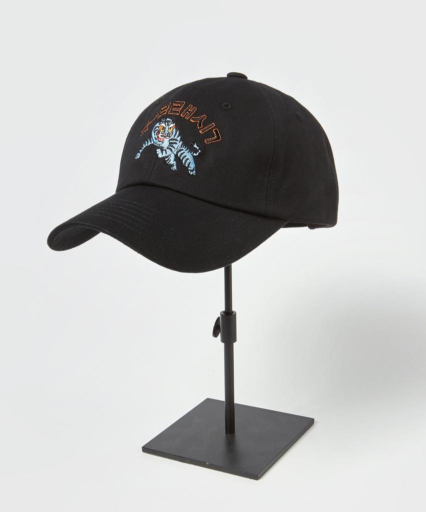 BEYOND CLOSET New Classic Preppy Cotton Chino Cap Black