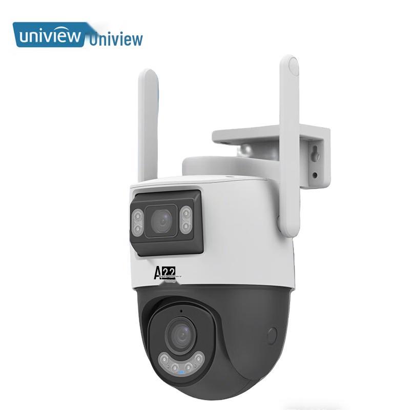 

Uniview IPC-Q98S-JY-4GO-UL Dual 4MP 4G Wireless Security Camera