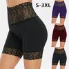 Women's Under Leggings Shorts Pants Ladies Lace Splicing Ventilation Leggings Safety Shorts Shapewear Yoga Seamless Legging
