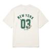 New MLB New York Yankees T Shirts Unisex White 3ATSV0344-50CRS
