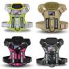 Dog Harness With Reflective Nylon Material And Adjustable Fit For Training And Walks