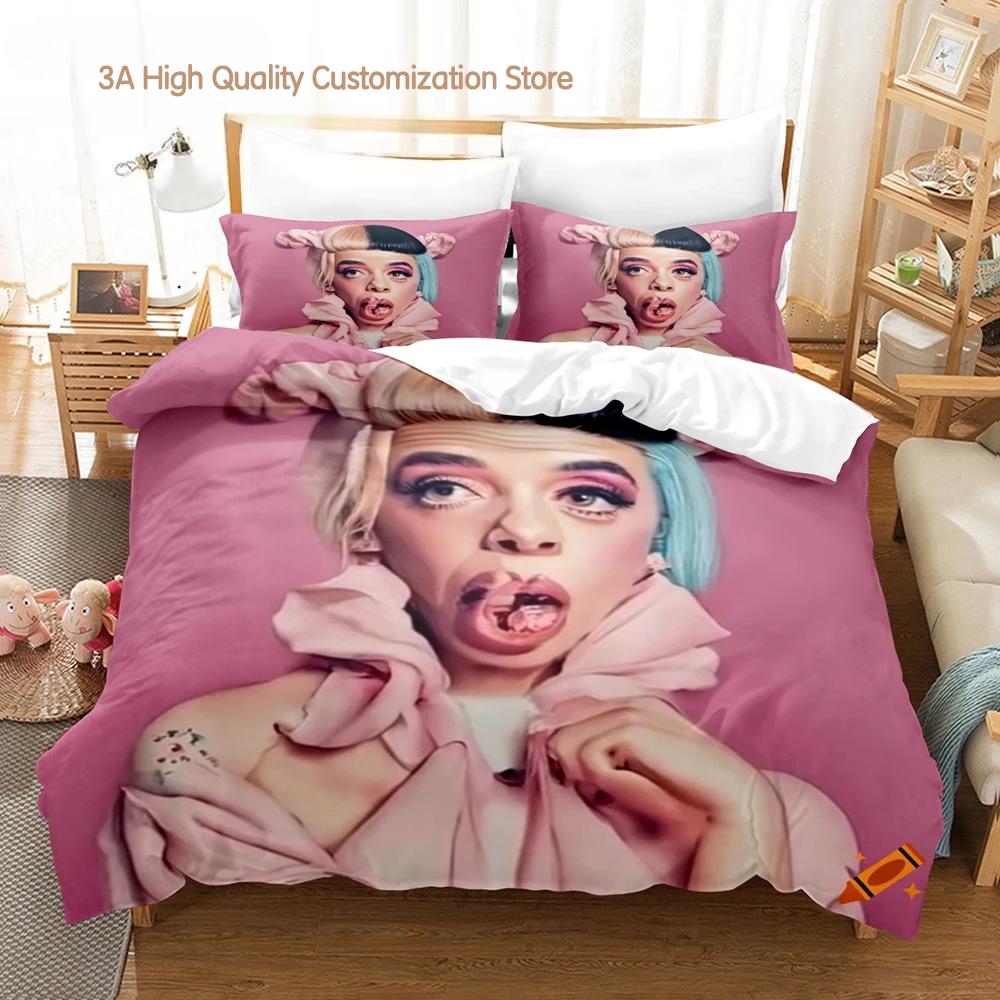 Melanie Martinez Merch Bedding Set Single Twin Full Queen King Size Bed Set Aldult Bedroom Duvetcover Sets Bed Sheet Set Cxg