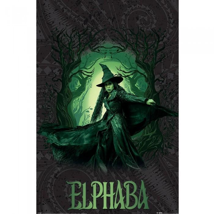 Wicked 2 Glow Elphaba Poster