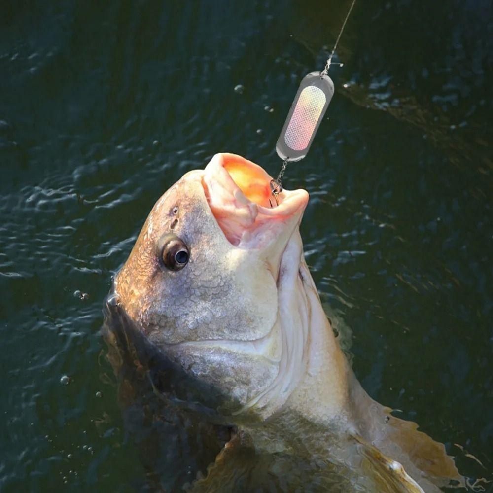 Reflective Fishing Trolling Flasher Glow Flasher Fly Trolling Lure Fishing Lures Flasher Trout