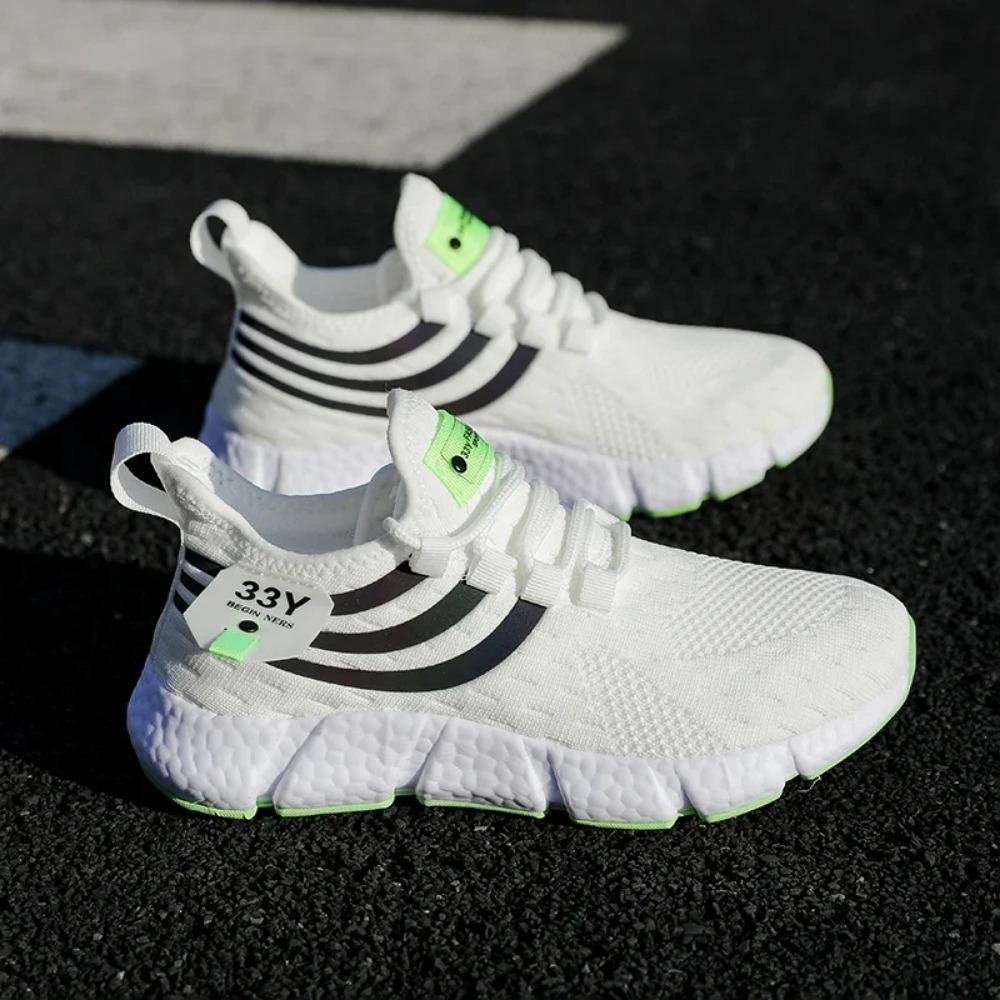 Men's Fashion Tennis Sneakers Shoes Lightweight High Quality Brand Women's Comfortable Mesh Vulcanized Shoes Zapatillas Hombre