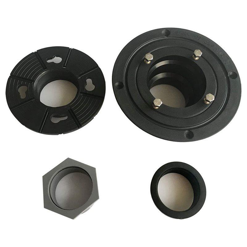 A84X-Rubber Gasket Included 2-Inch Sub Drain, Shower Drain Base, Shower Drain Base With
