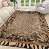 Moynesa Tiger Bohemian Rug for Living Room Retro Tiger Print Carpet Leopard Carpets Dining Room Indoor Doormat Kitchen Area Rug