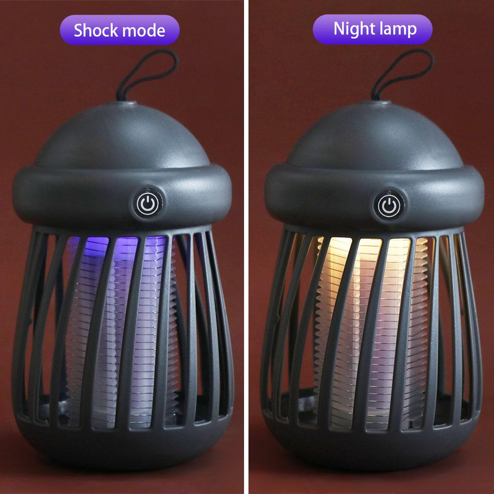 Anti Mosquito Electric Fly Trap USB Rechargeable Bug Zapper Trap Lamp Mosquito Lamp Summer