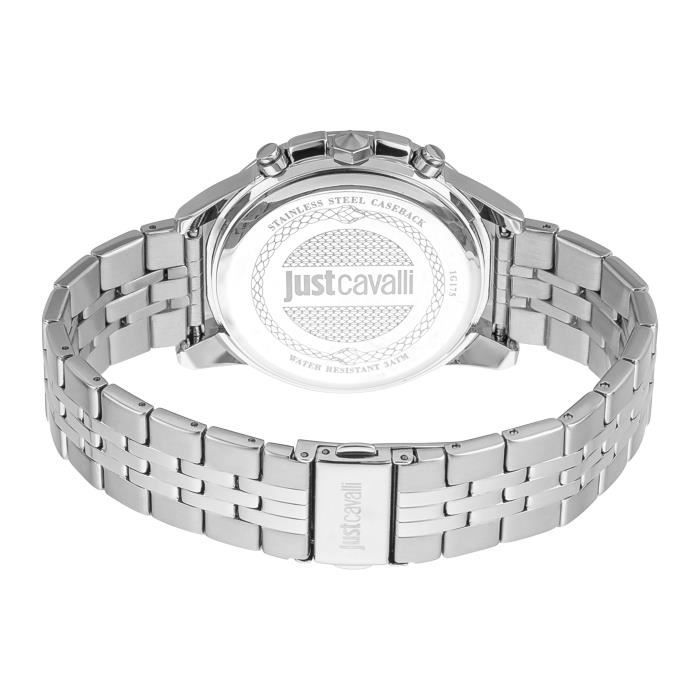 Montre - JUST CAVALLI - JC1G175M0255 - Homme - Quartz - Acier inoxydable - Argent