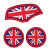 3Pcs Union Jack Car Cup Coffee Cushion Storage Auto Non-slip Mat Pad Accessories For Mini Cooper Clubman F55 F56 F60 F54 F57