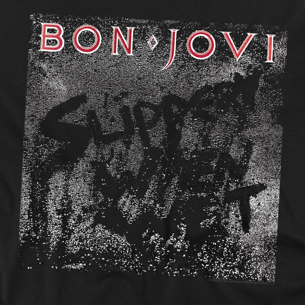 Bon Jovi Unisex Adult Slippery When Wet T-Shirt