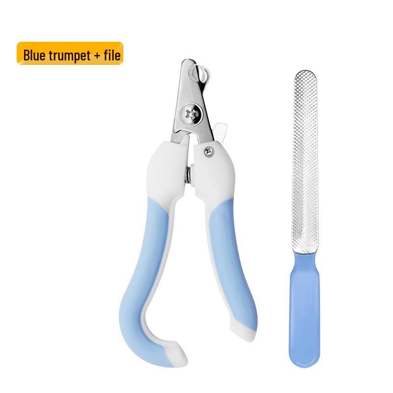 Universal Pet Nail Clippers & Trimmer Set with Safety Lock & Diamond Nail File for Cats and Dogs
