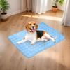 Dog Outdoor Cooling Mat Cooling Ice-Silk Mats For Dogs Pet Breathable Summer Washable Beddings For Sofa Floor Kennel RV Car Seat