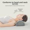 Half Cylinder Half Moon Bolster Pillow Ergonomic Semi-Roll Knee Pillow Leg Massage Pad  Home Use