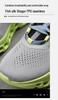Tênis de Corrida Masculino Respirável de Verão Flyknit - Absorção de Choque, Versátil, Tênis de Pai Modernos